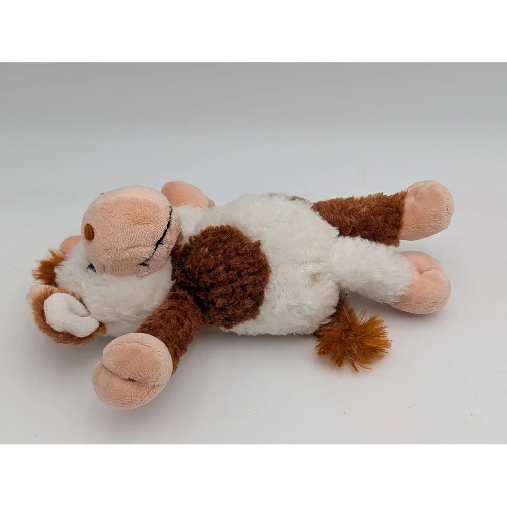 Rudolf Schaffer Cow Plush Brown White Spotted Stuffed Animal Farm